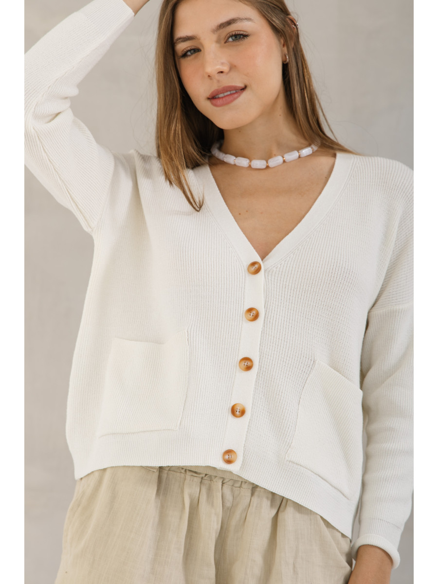 Saco perle bolsillo lycra