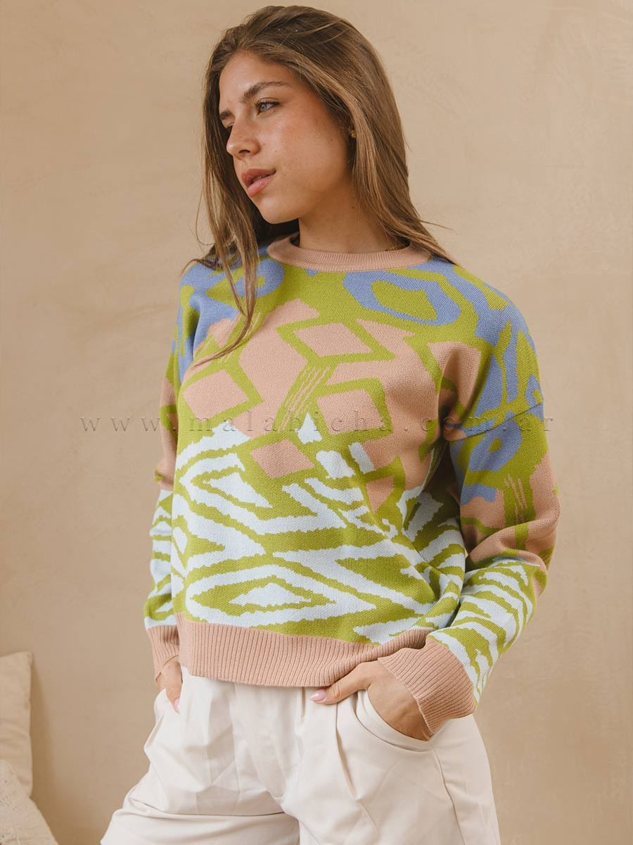 SWEATER CAMPECHE DOBLE...