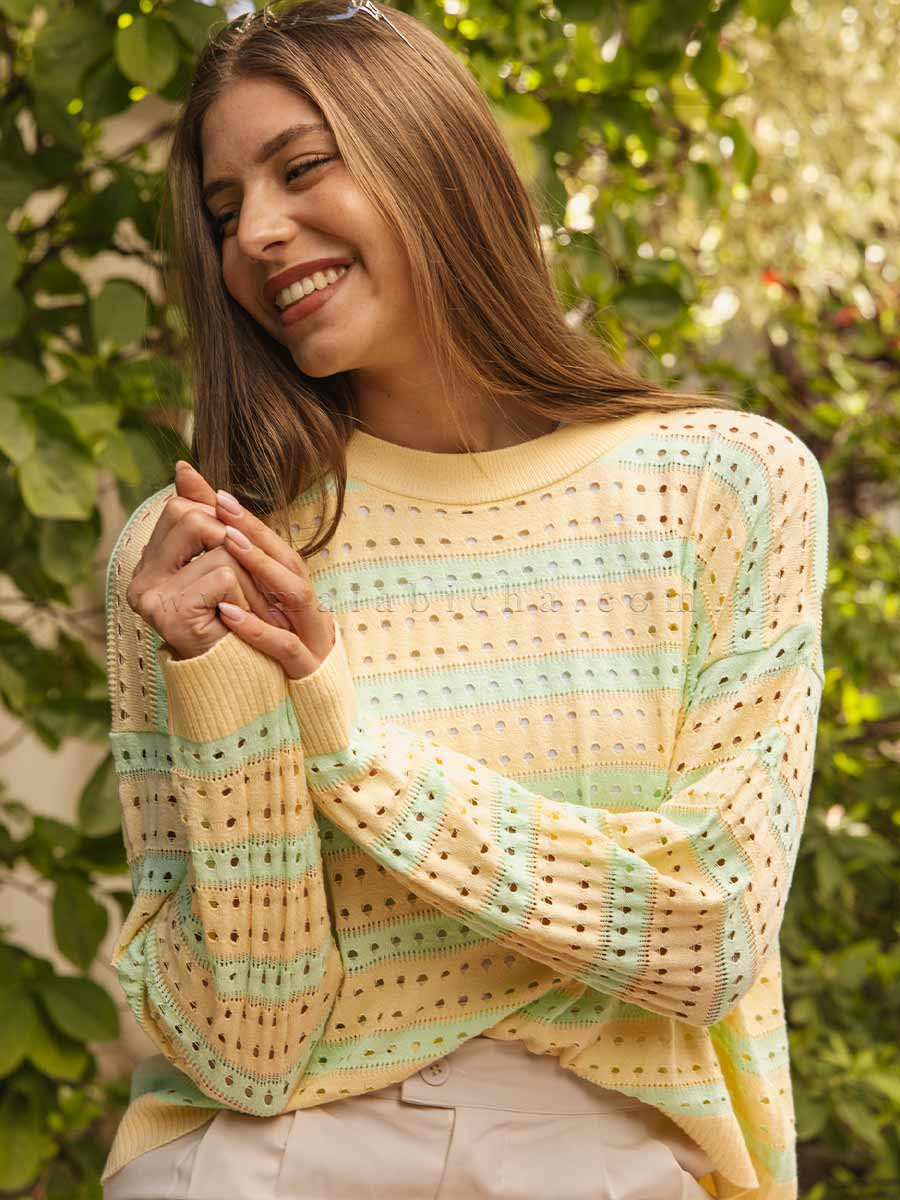 SWEATER REMERA CALADA HILO...